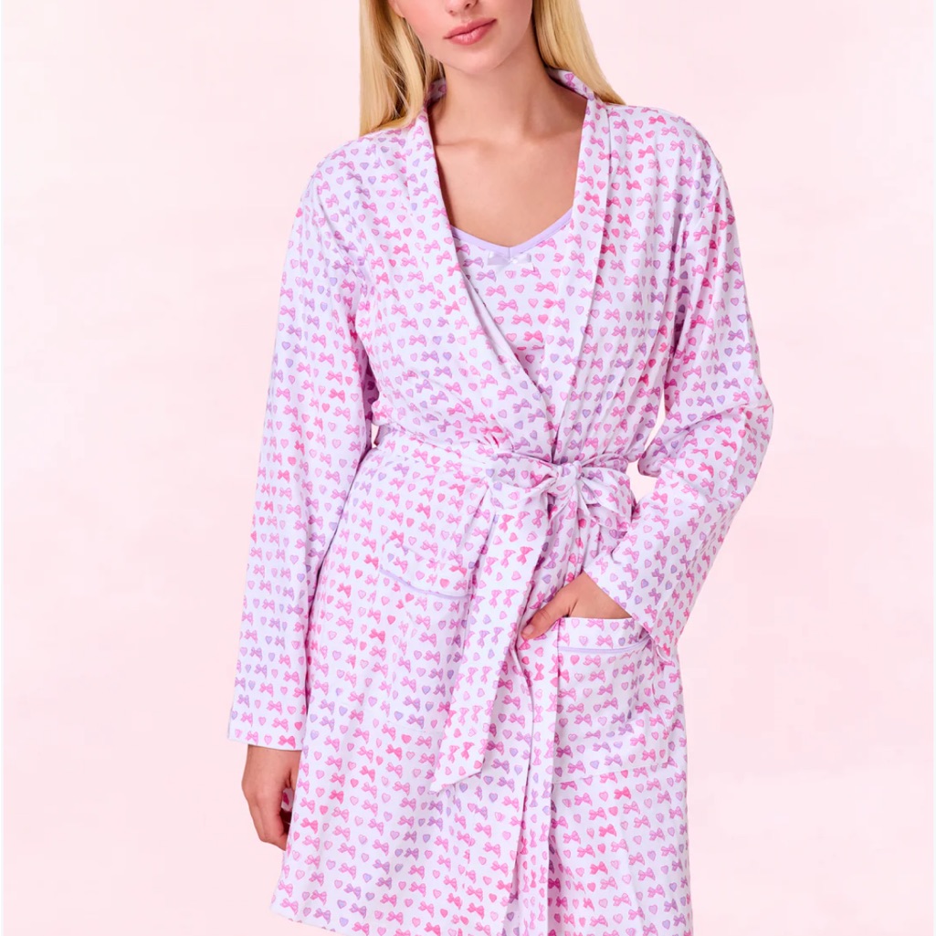 Lsf X Roller Rabbit Disco Bow Blake Robe